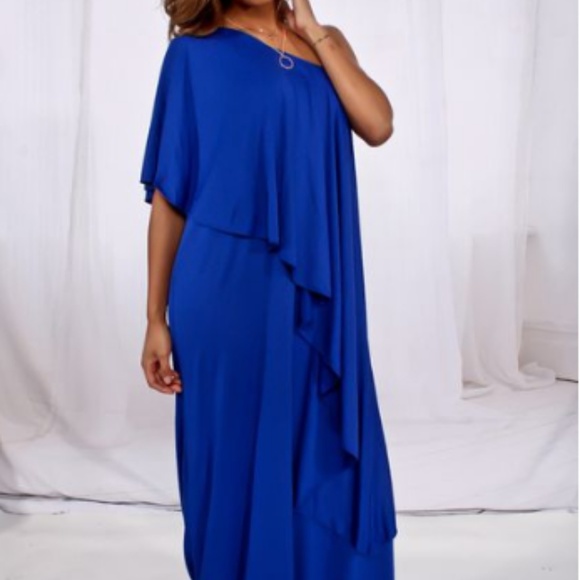 Off Shoulder Maxi Dress - Picture 4 of 5